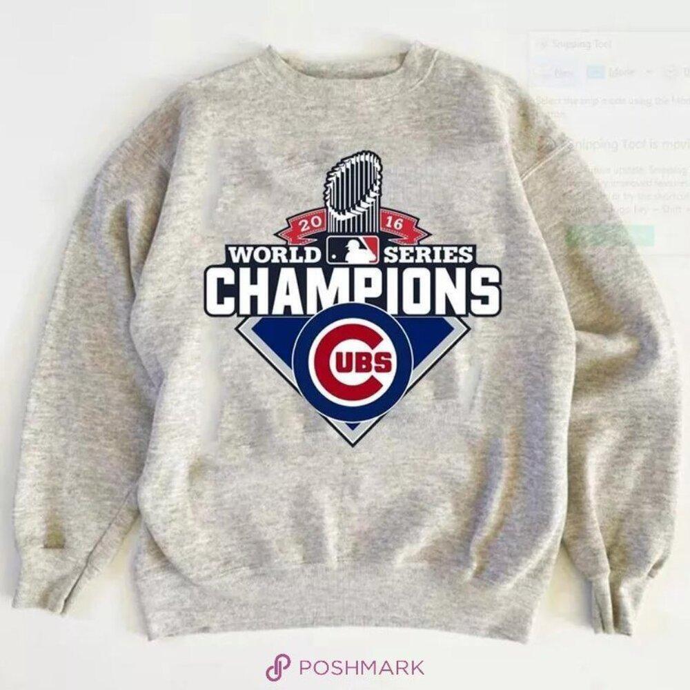 Chicago Cubs World Series 2016 Ash Unisex Sweatshirt Retro Teresafarnell55